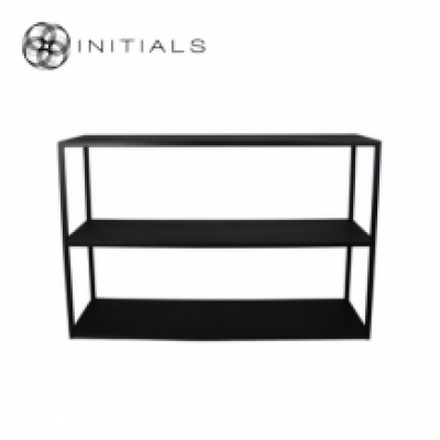 Storage Table Broadway 3 Raw Iron Black