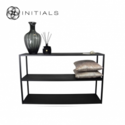 Storage Table Broadway 3 Raw Iron Black