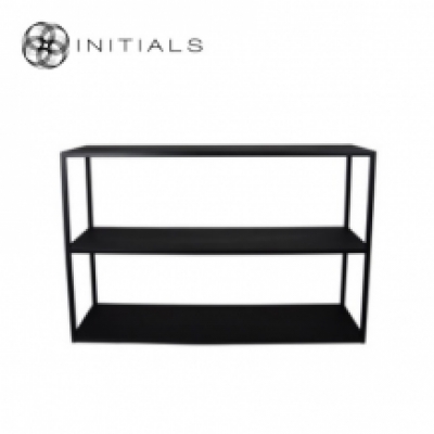 Storage Table Broadway 3 Raw Iron Black