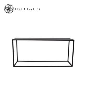 Side Table Broadway Raw Iron Black