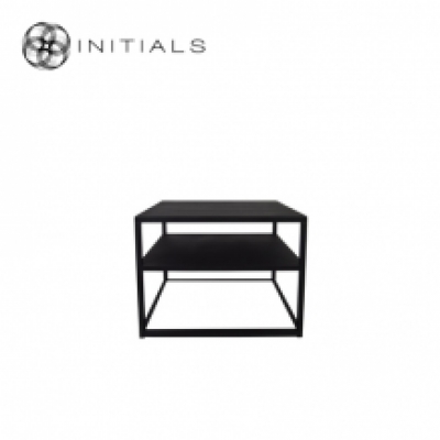 Storage Table Metro 2 Raw Iron Black