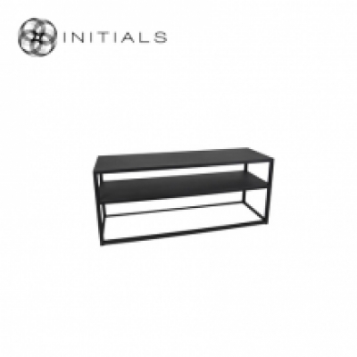 Storage Table Metro 2 Raw Iron Black