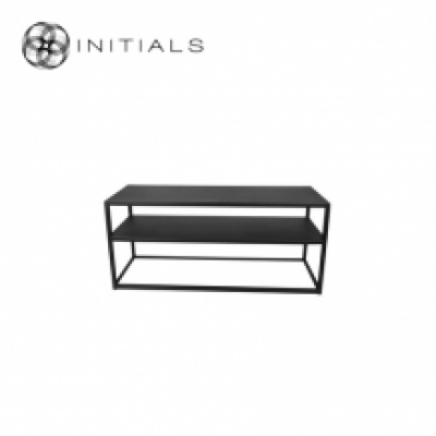 Storage Table Metro 2 Raw Iron Black