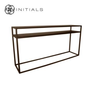 Storage Table Broadway 2 Raw Iron Metallic Brown