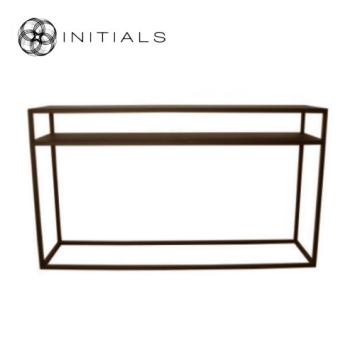 Storage Table Broadway 2 Raw Iron Metallic Brown